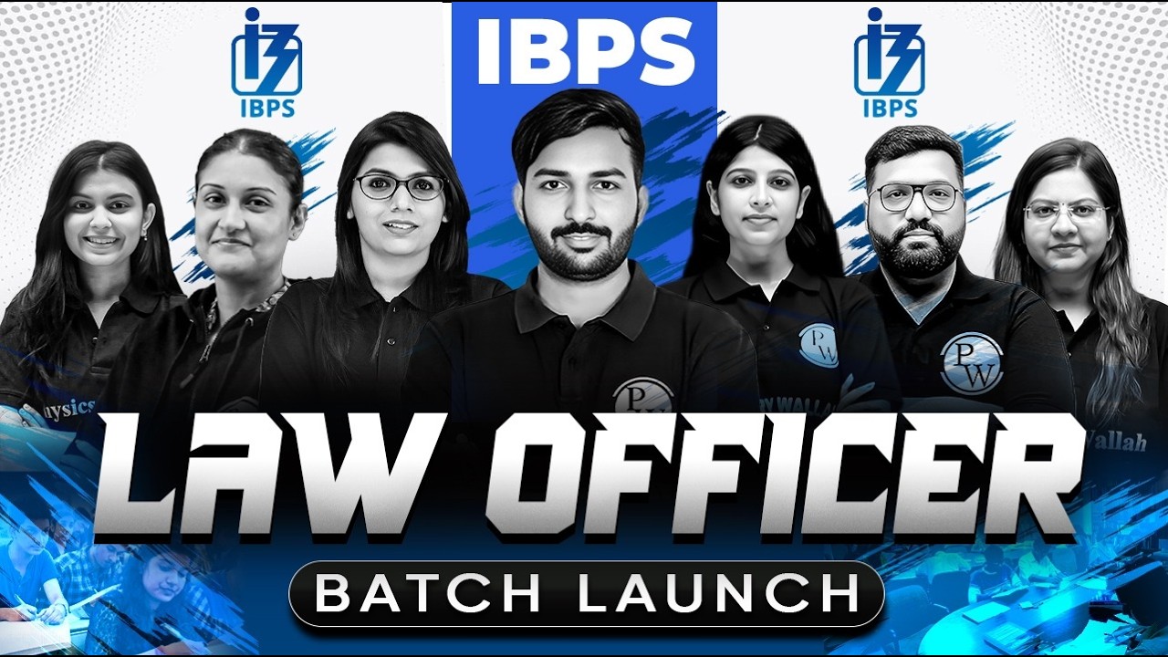 IBPS Law Officer 2026 Preparation Strategy & Batch Launch | IBPS SO Law Officer Vacancy 2026