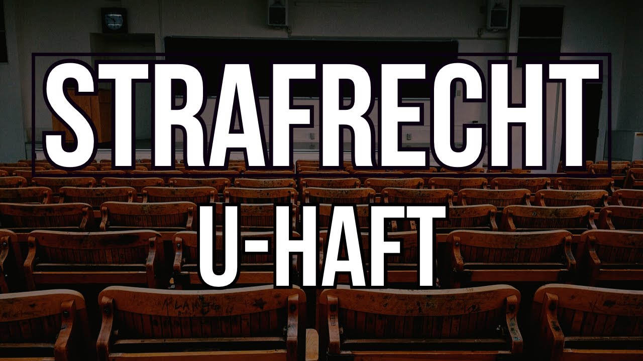 Hehenberger Rechtskurse GRATIS | Strafrecht | Untersuchungshaft