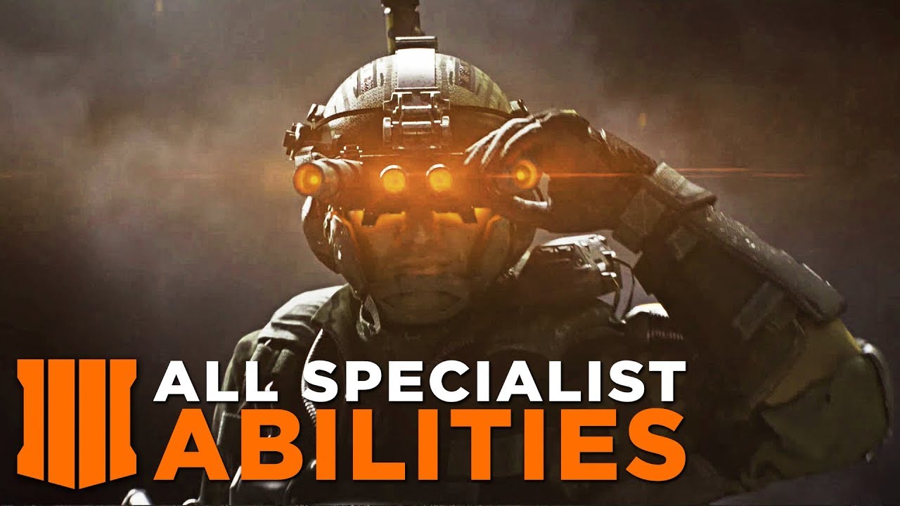 All Specialist Abilities Gameplay (Special Weapons and Equipments) - Call of Duty: Black Ops 4
