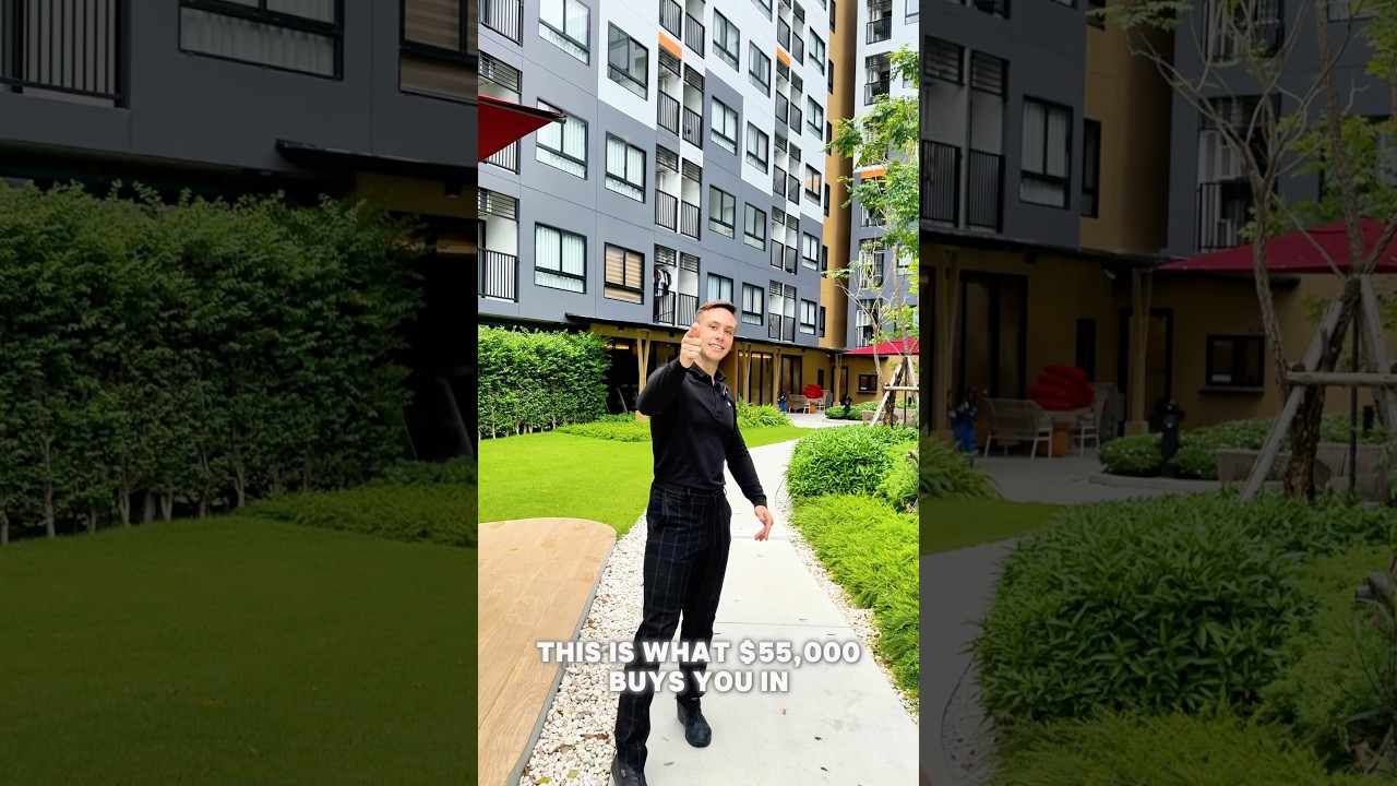 This is what $55,000 buys you in Pattaya, Thailand! #realestate #thaiproperty #pattaya