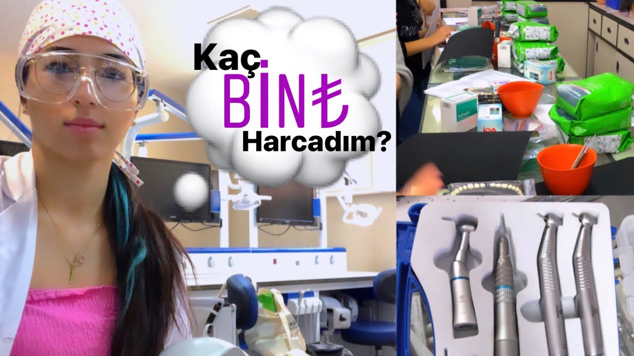 Diş Hekimliği MASRAFLI mı? diyenlere💸| Diş. Hek. Fak. Malzeme Alışverişi