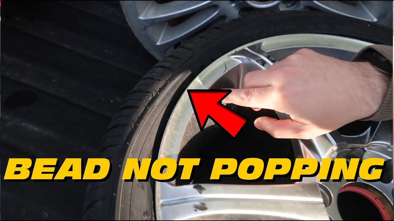 Tough to Pop Bead or Seat a Tire on a Low Profile Tire.