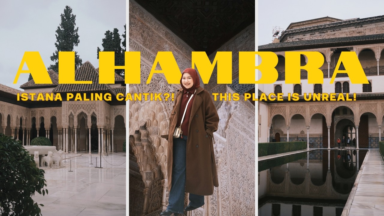 OMG It’s My First Time at Alhambra, Granada 🥹 | Spain Travel Vlog (Part 4)