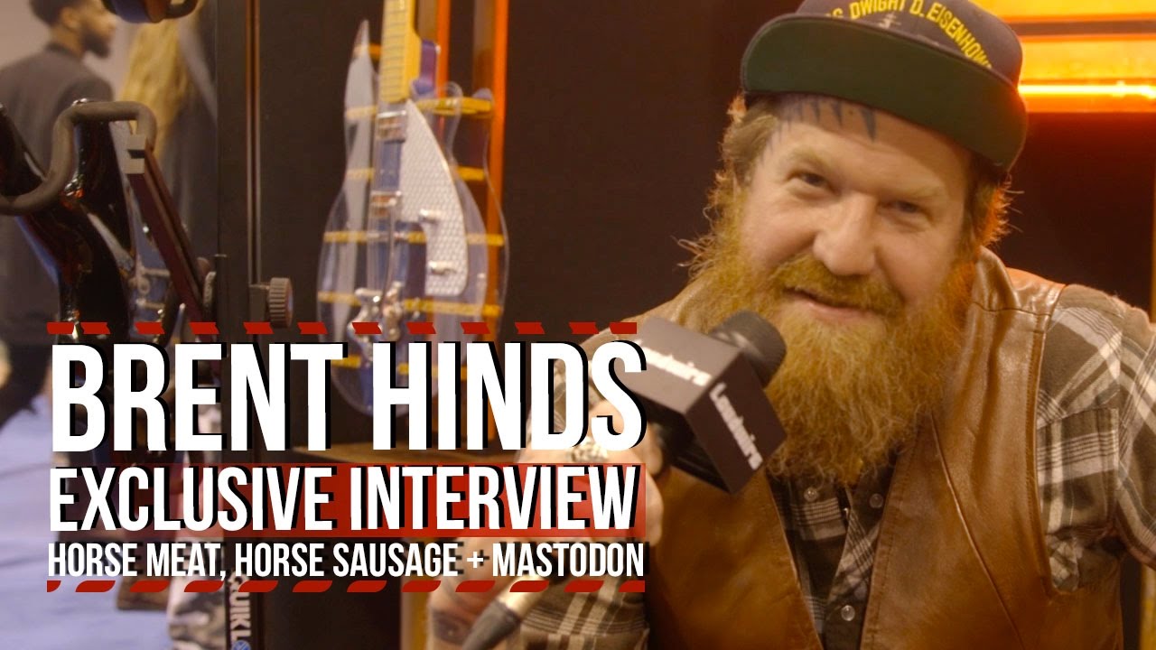 Mastodon's Brent Hinds is Gonna Eat Horse Meat + Burn His Studio Down