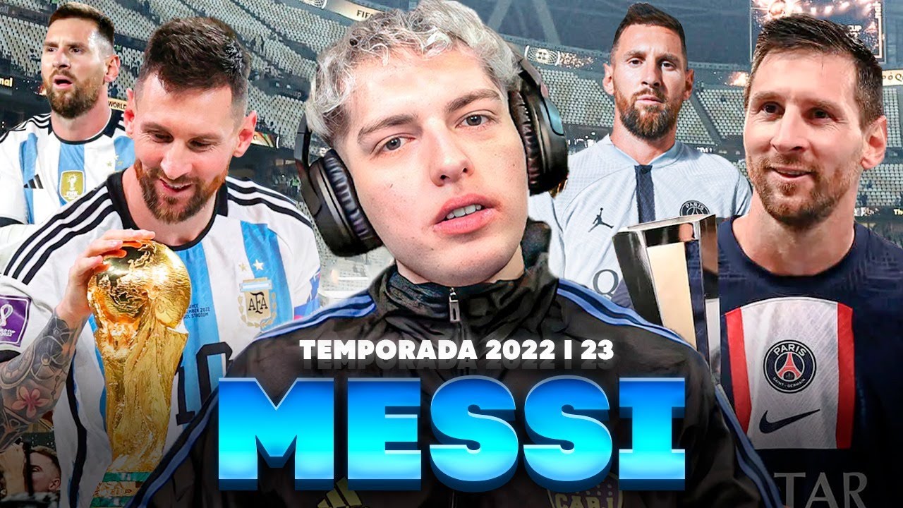 DAVOO XENEIZE REACCIONA A LA TEMPORADA DE MESSI (2022/23) - ¿MERECE EL BALON DE ORO?