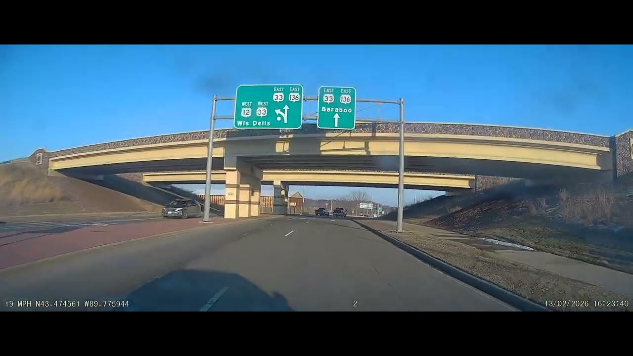 20260213162015 000896 February 13 2026 predictions and commentary dashcam Baraboo Wisconsin area.06