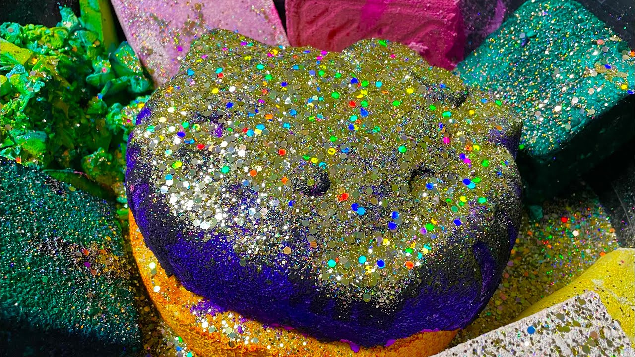 Vibrant Colorful Gym Chalk Crush