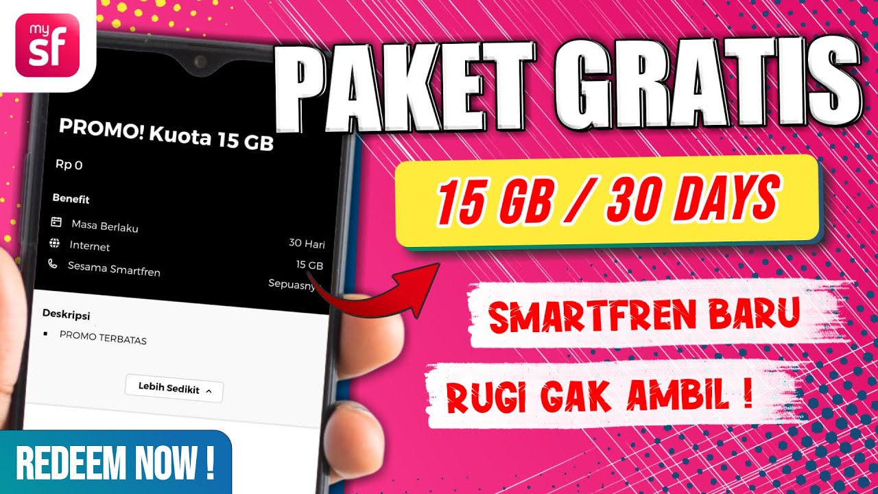 🟢 Cara Dapatkan Paket Internet Gratis Smartfren Terbaru 2025! KUOTA GRATIS SMARTFREN 2025