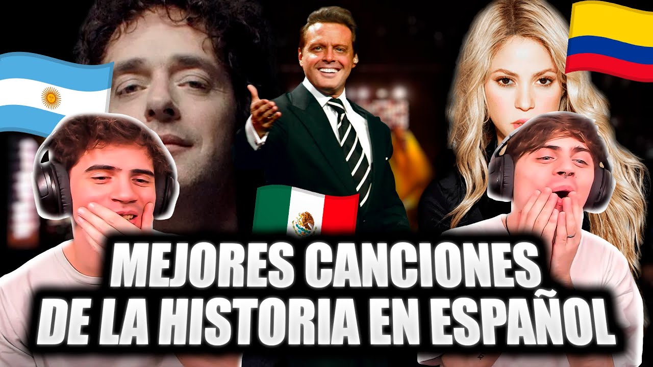 ARGENTINOS REACCIONAN A 200 CANCIONES ICONICAS DE LA HISTORIA EN ESPAÑOL 🔥😮