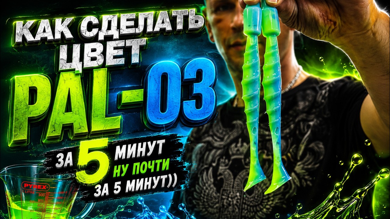 Как сделать цвет PAL-03 за 5 минут, своими руками. Ну почти за 5 минут))