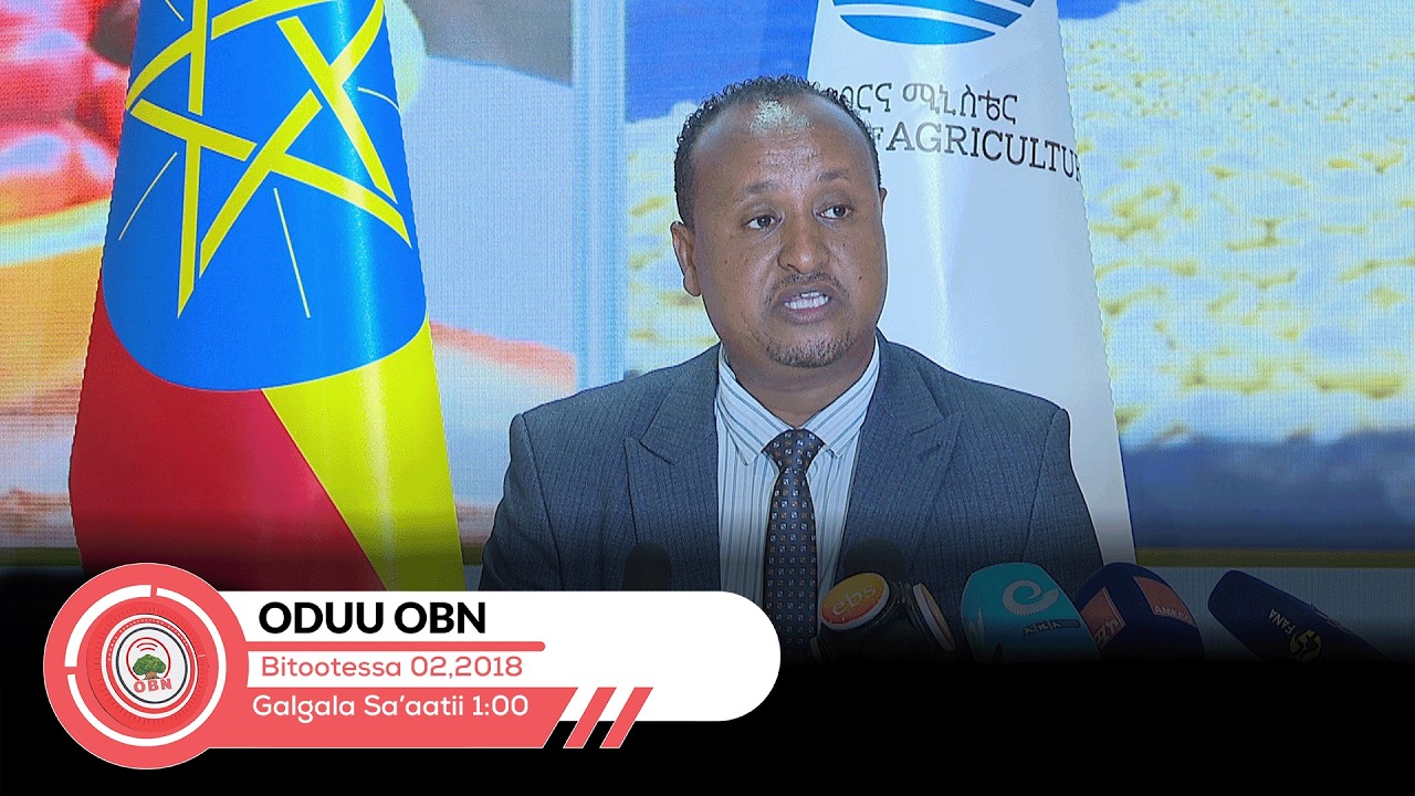 Oduu Galgala Sa'aatii 1:00 OBN Bitootessa 02,2018