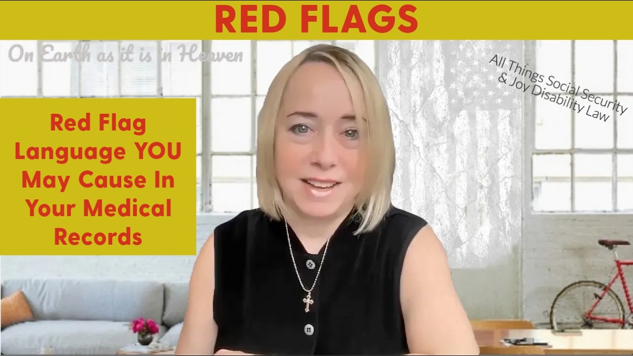 MUST KNOW - Red Flag Language You. May Cause In your Medical Records