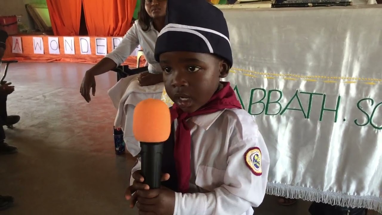 3 year old Matipa Nembaware singing 