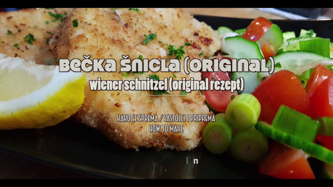 Bečka ŠNICLA po originalnom receptu iz 1960 godine