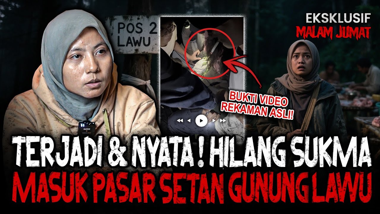 JANGAN NONTON SENDIRIAN!! (ADA BUKTI REKAMAN NYA) PENDAKI MASUK PASAR SETAN GUNUNG LAWU