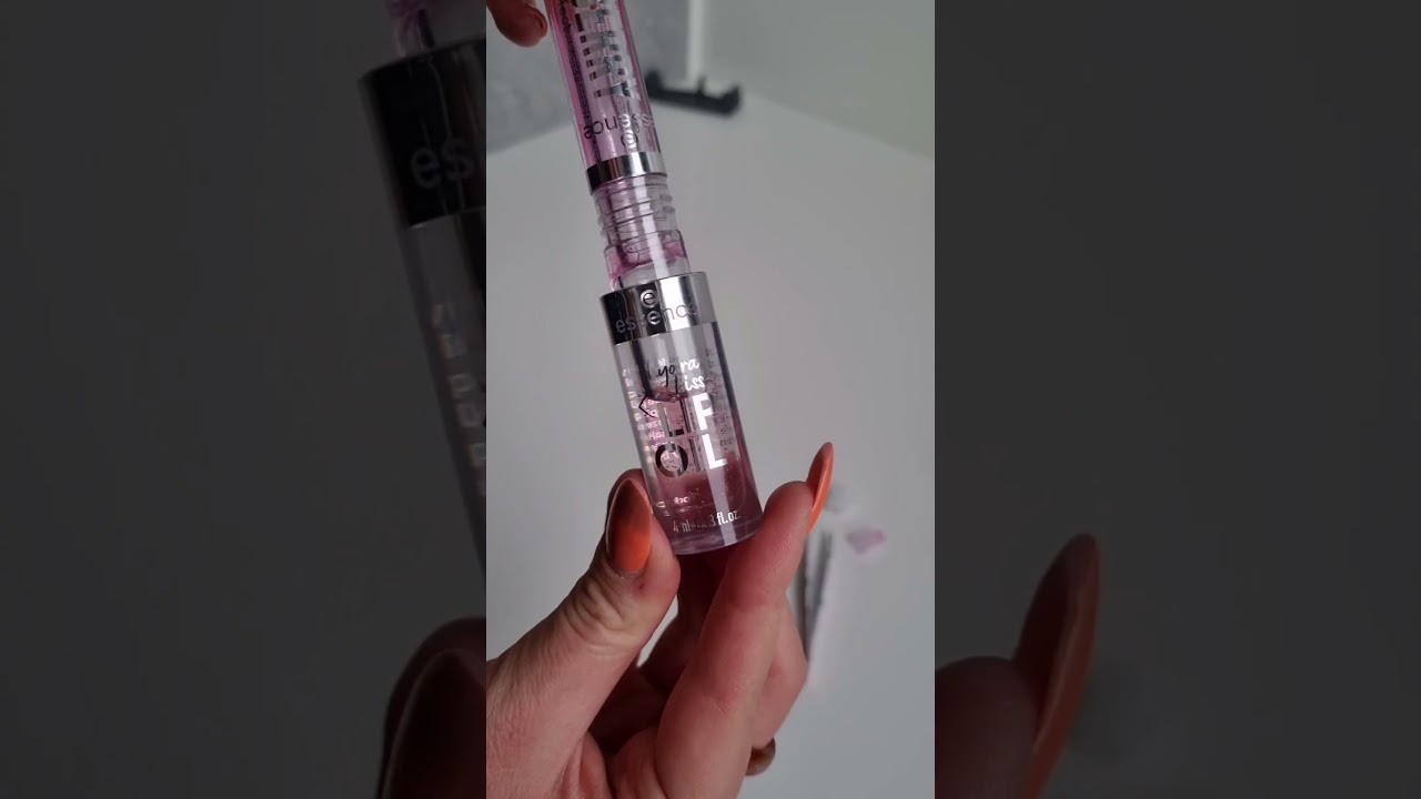 Is the new lip oil half empty? 🧐