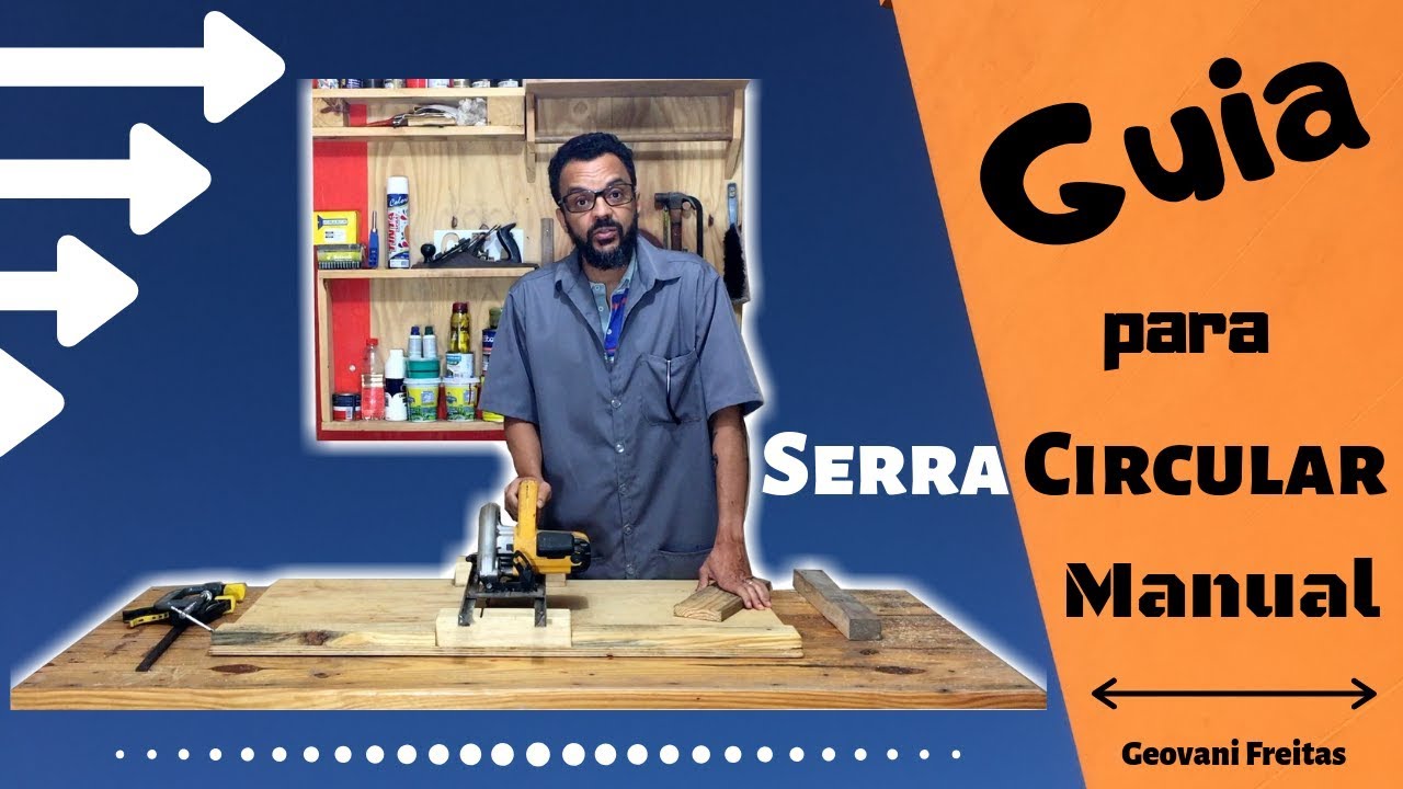 Serra circular manual (Guia de Cortes Perfeitos)