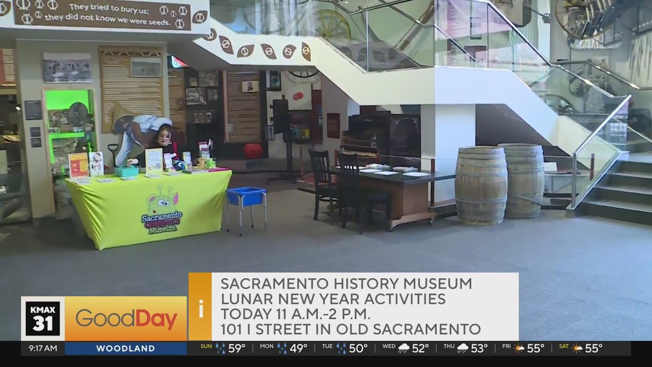 Observe Lunar New Year at Sacramento History Museum, 9am