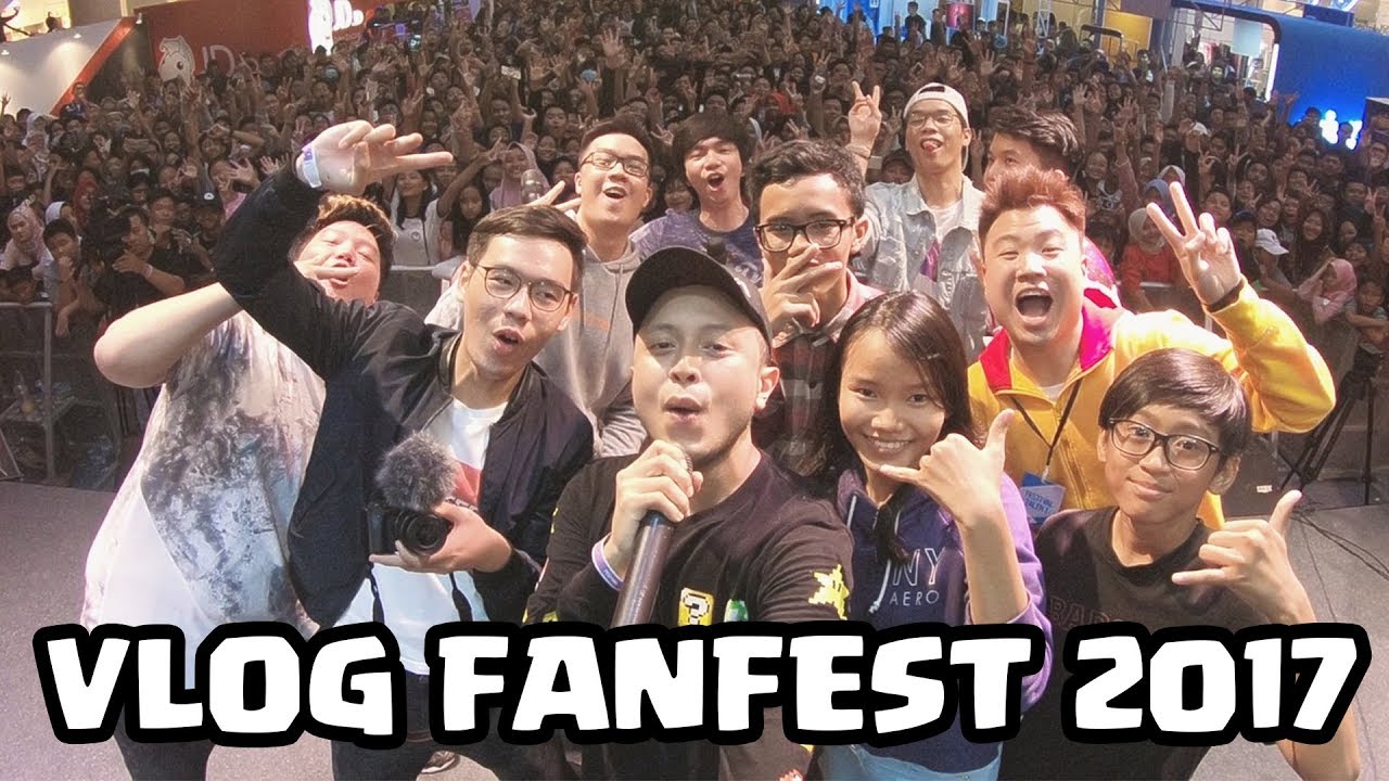 Youtuber Gaming Indonesia - Fanfest 2017 Panggung