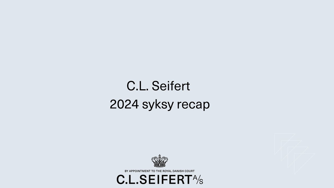 2024 syksy recap - C.L. Seifert Suomi