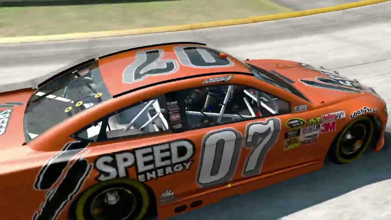 07 Robby Gordon going like Mad Max - Martinsville 2013 Impossible Comeback Nascar The Game