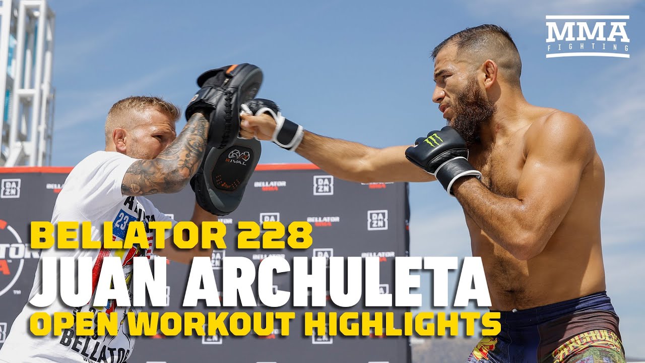 Bellator 228: Juan Archuleta Open Workout Highlights - MMA Fighting