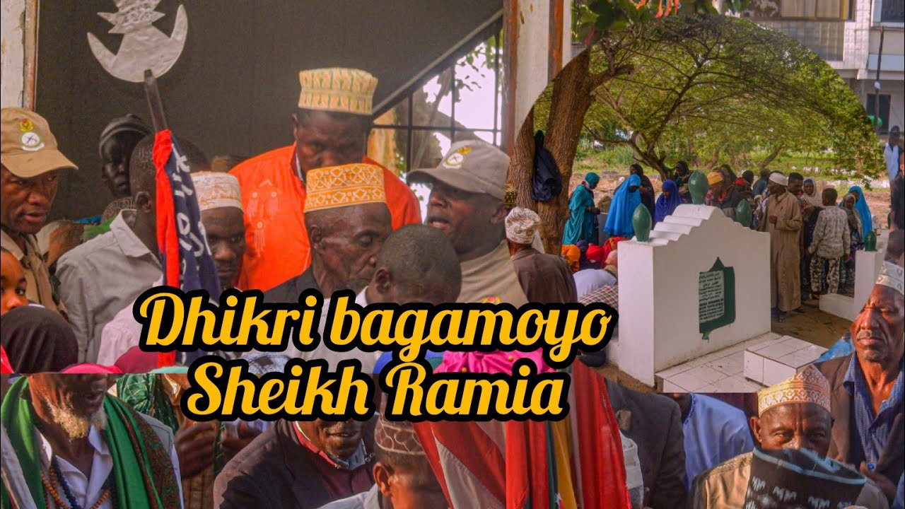 MAAJABU YA DHIKIRI BAGAMOYO KWA SHEIKH RAMIA, KUELEKEA MAKABURINI