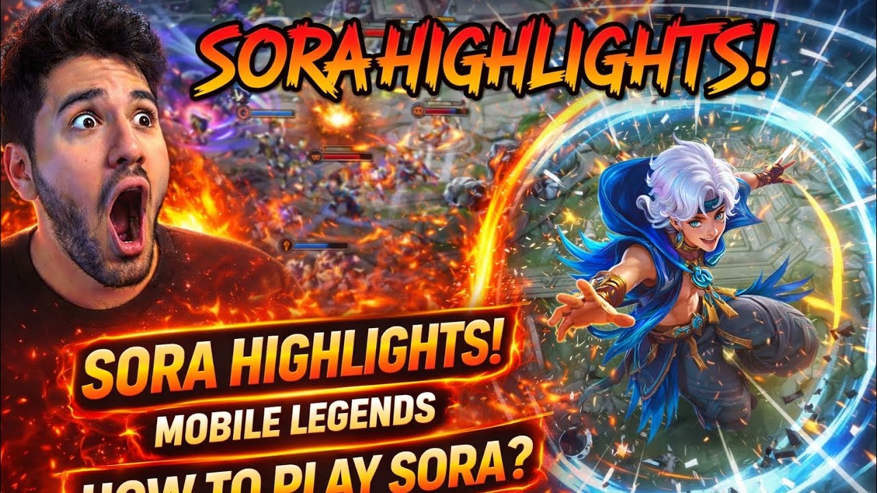 I Tried the NEW Hero SORA… He’s BROKEN! 🤯 | Mobile Legends Highlights| #mobilelegends #highlights