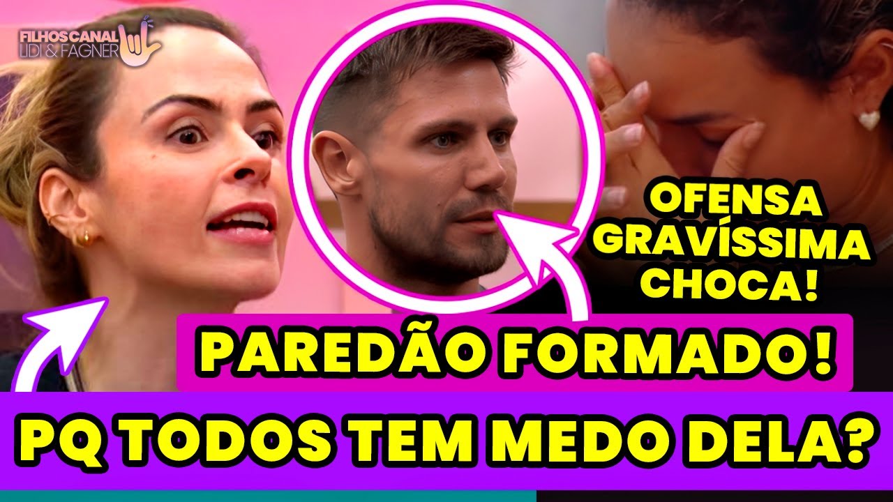 BBB 26: DESespero TOTAL! ANA PAULA na MIRA da CASA, LÍDER CRAVA INDICAÇÃO e OFENSA GRAVE, PAREDÃO 😱