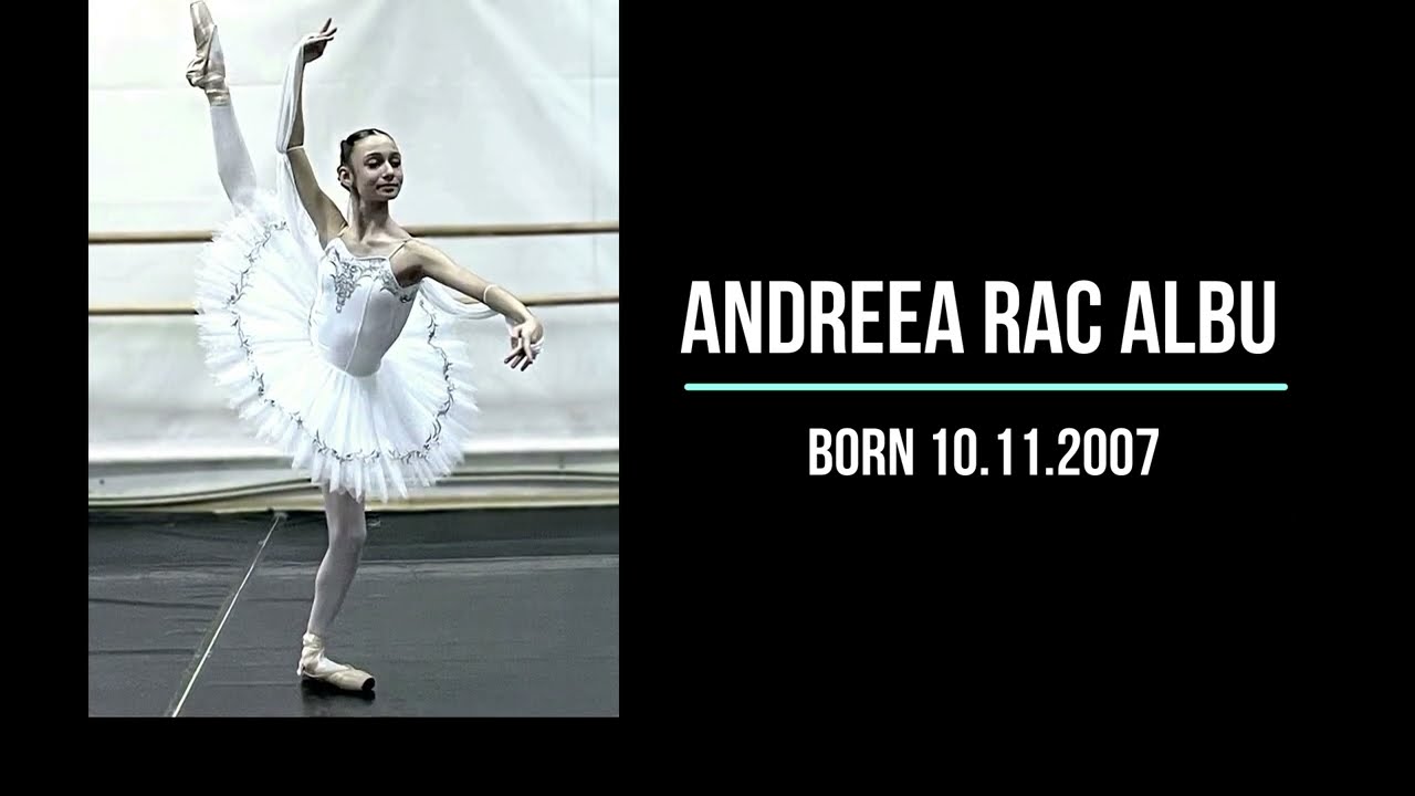 Andreea Rac Albu 14 years old audition ballet class
