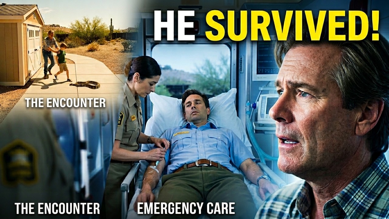 Snake Bite Victim Gets Emergency Care | Dramatic Rescue