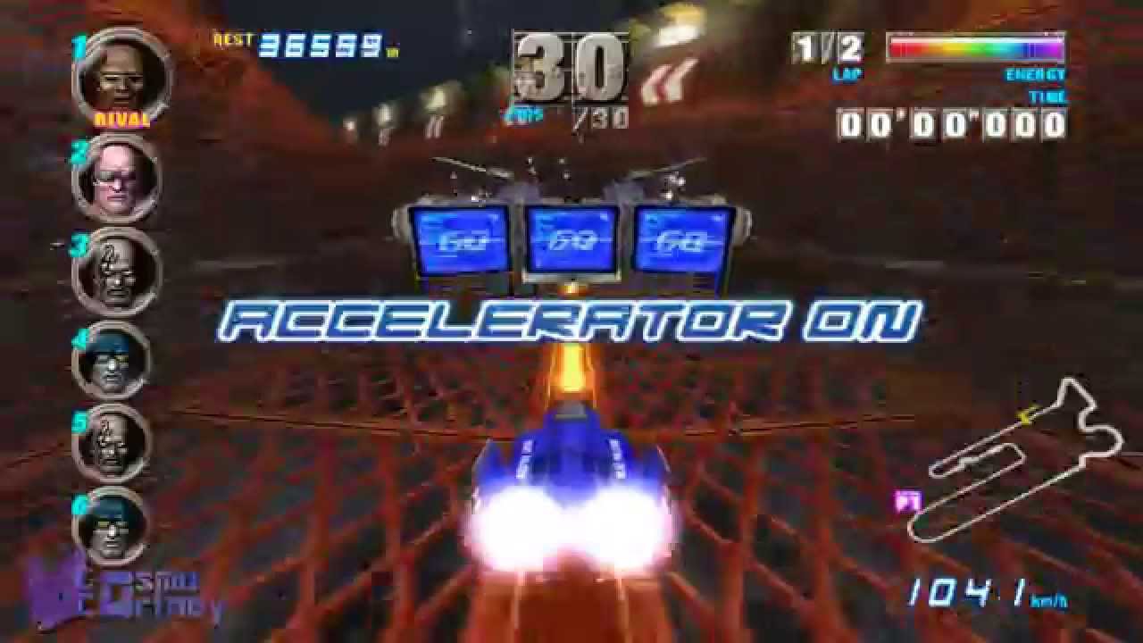 F-Zero GX HACKED - Ch #4 takes place on Lightning - Half Pipe