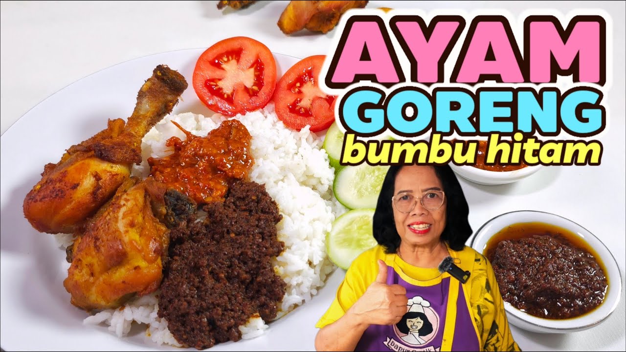 MASAKAN KHAS MADURA BIKIN AUTO GAGAL DIET  -- CARA MEMBUAT AYAM BUMBU HITAM
