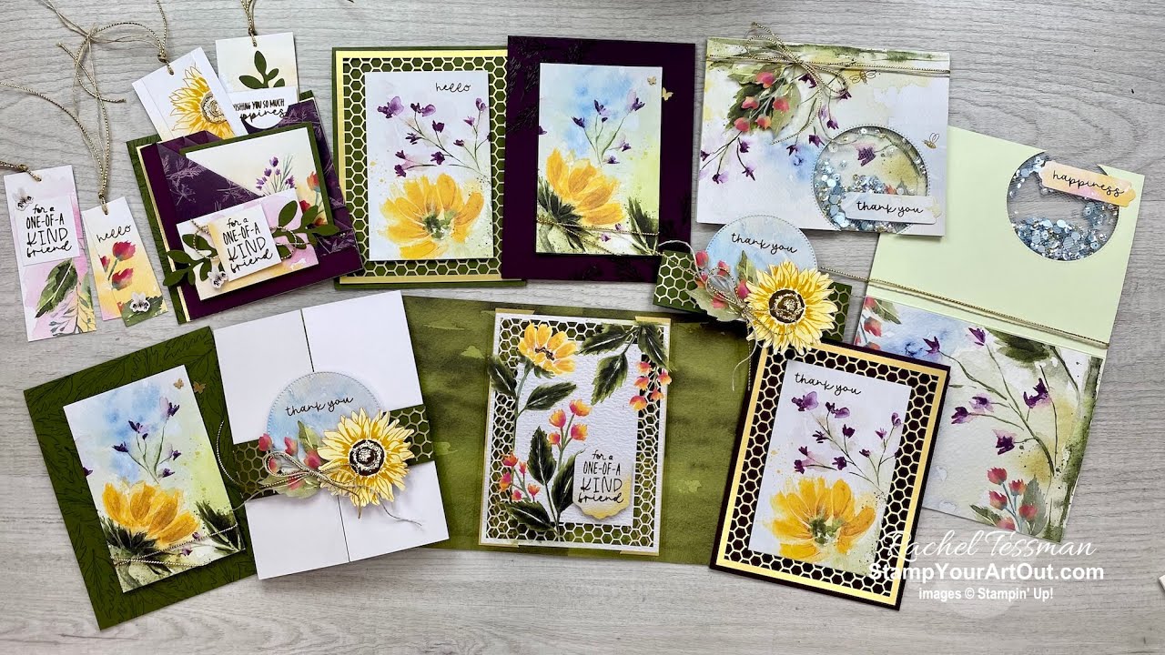 August 2022 Sweet Sunflowers PP Kit Alternate Ideas