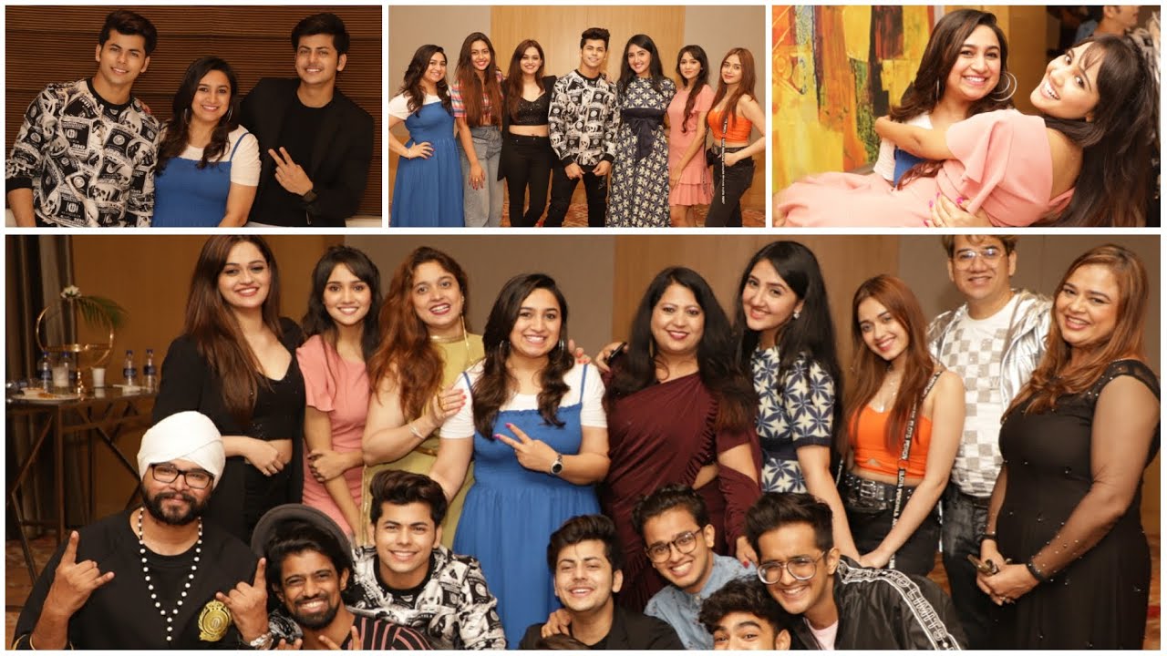 #AbhishekNigam & #SiddharthNigam 's Birthday Party - Part 2 🎉🎂💜👻🎈🎁👑