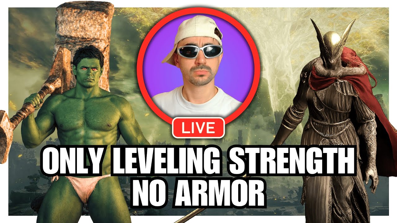 ⚔️ONLY LEVELING STRENGTH!! NO ARMOR NO SUMMONS NO MAGIC!  ⚔️
