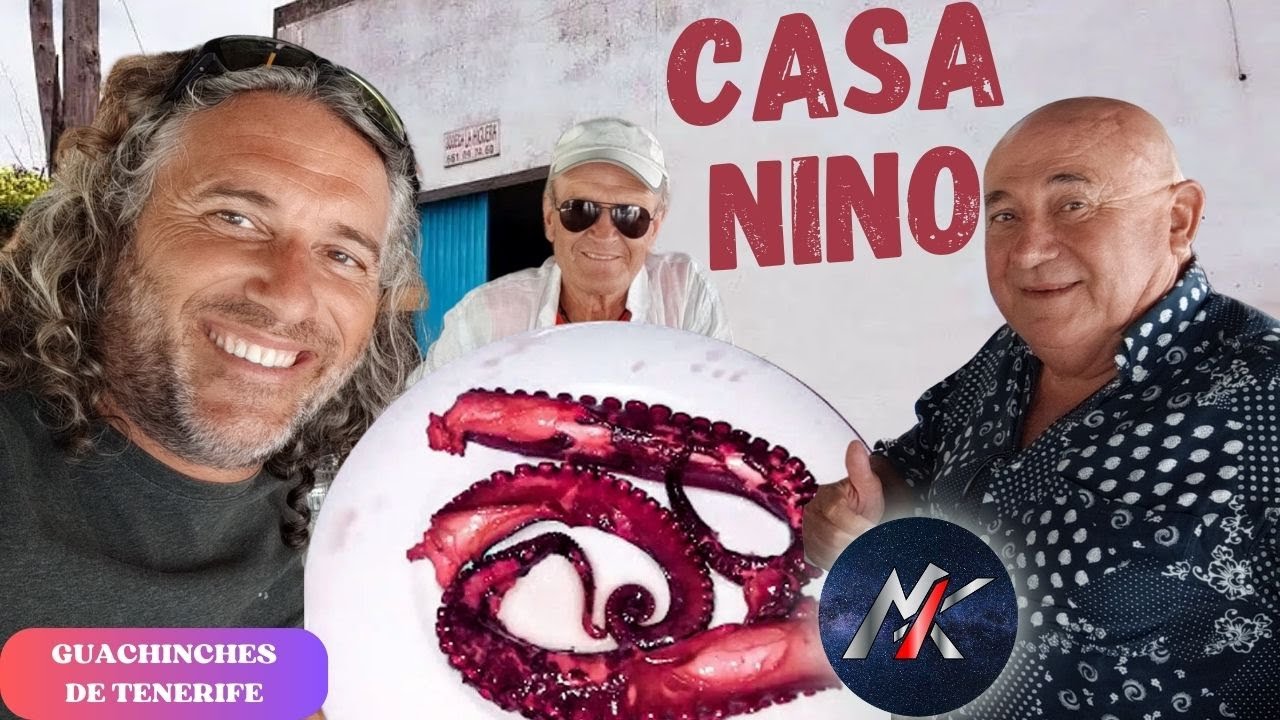 🍽️ PULPO y CHERNE en CASA NINO (feat. Pepe Espada & Martín de Elvira) 🐙🐟🥔 [Guachinches de Tenerife]