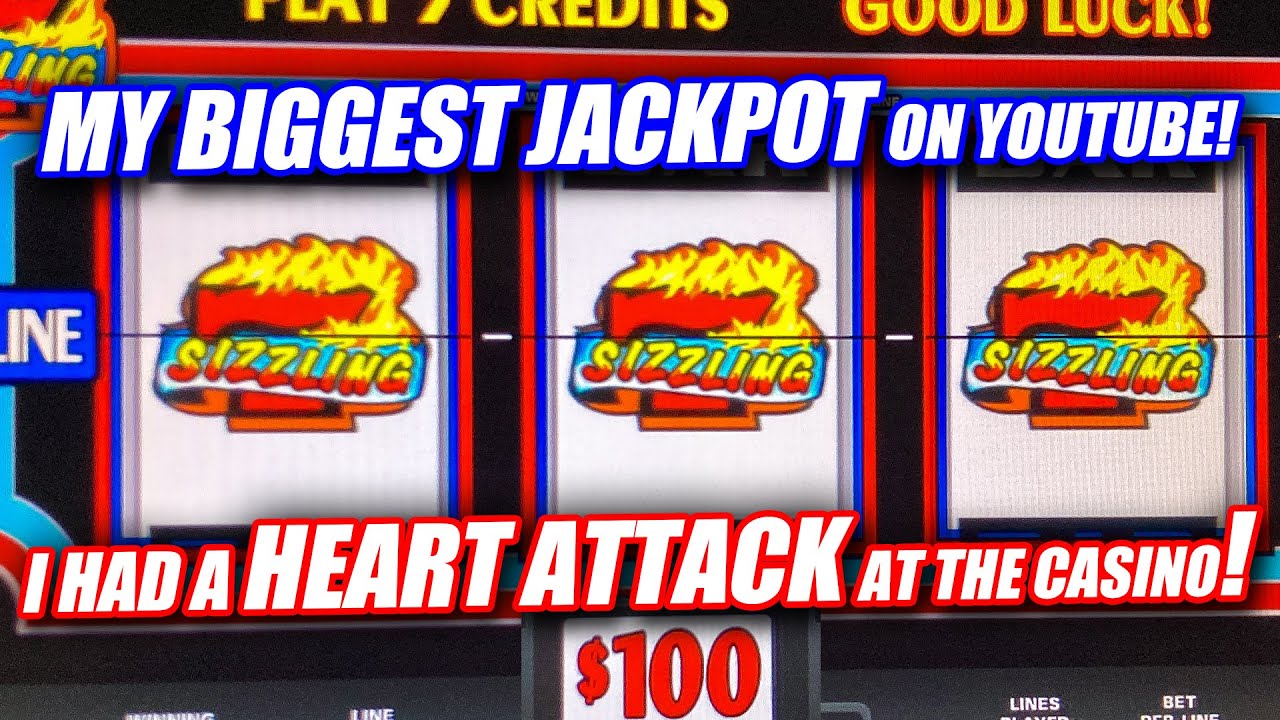 SIZZLING 7 SLOT MACHINE ★ MASSIVE JACKPOT WIN LEAD TO A HEART ATTACK! ➜ SHOCKING HANDPAY HIGH LIMIT