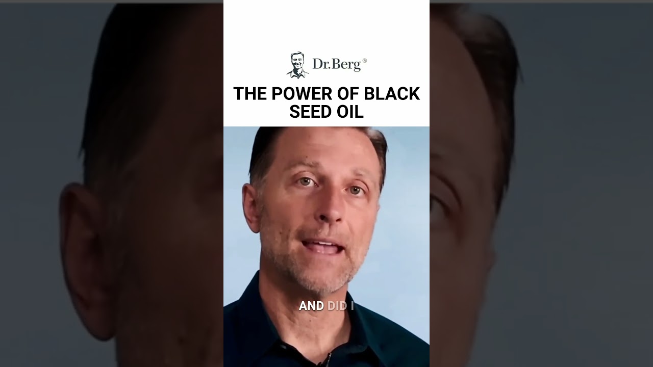 Discover the excellent benefits of black seed oil! It can support your immune system. 🌱✨#drberg