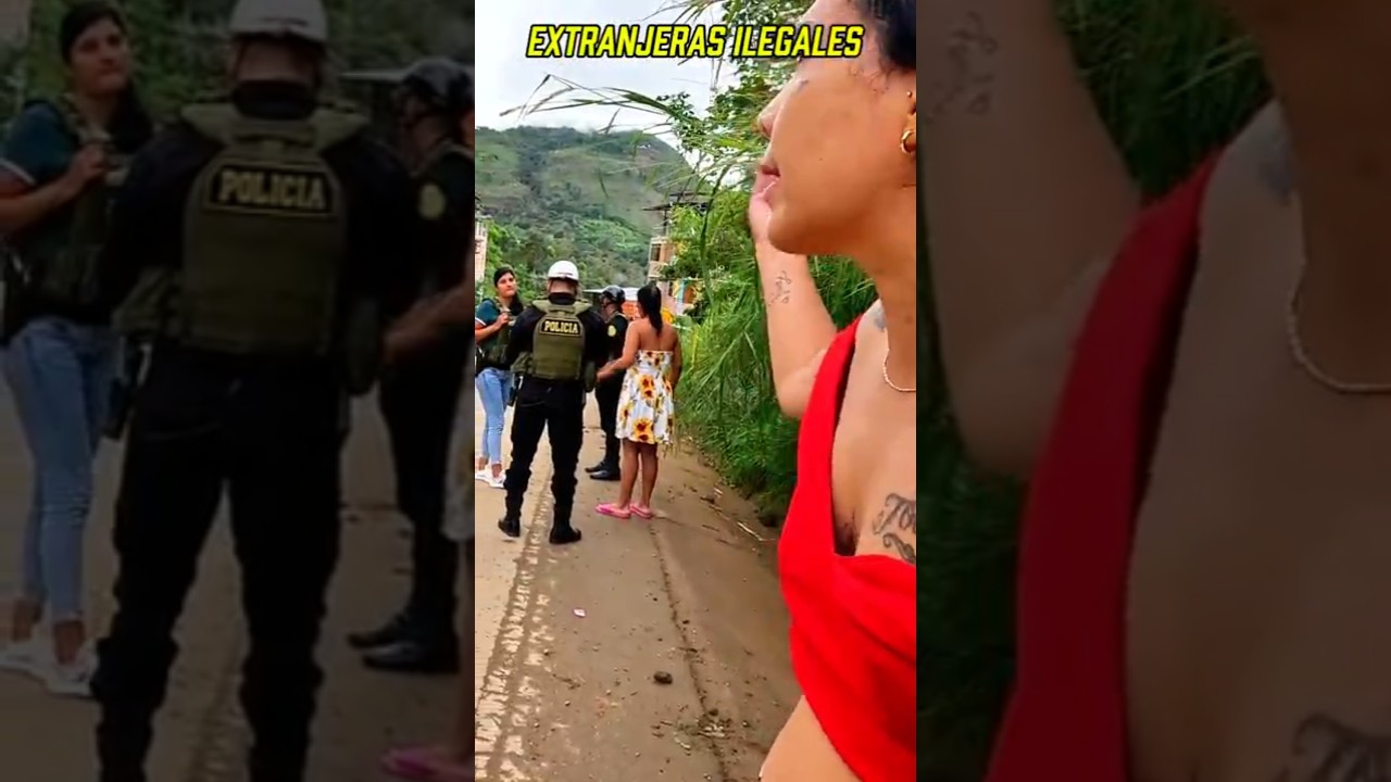 Ciudadanas EXTRANJERAS ILEGALES faltosas con la ley
