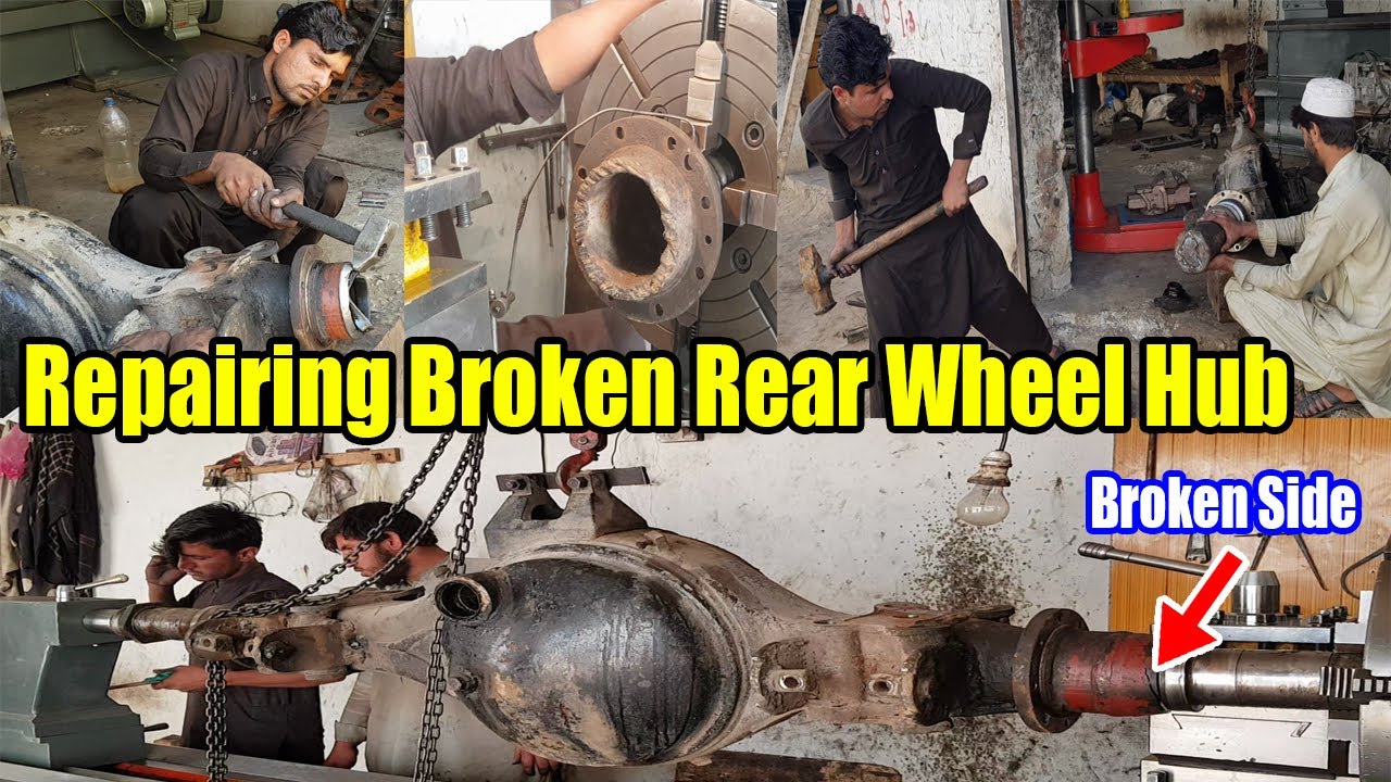 Repairing Broken Rear Wheel Hub | Informative Video of How to Repair Broken Rear Wheel Hub