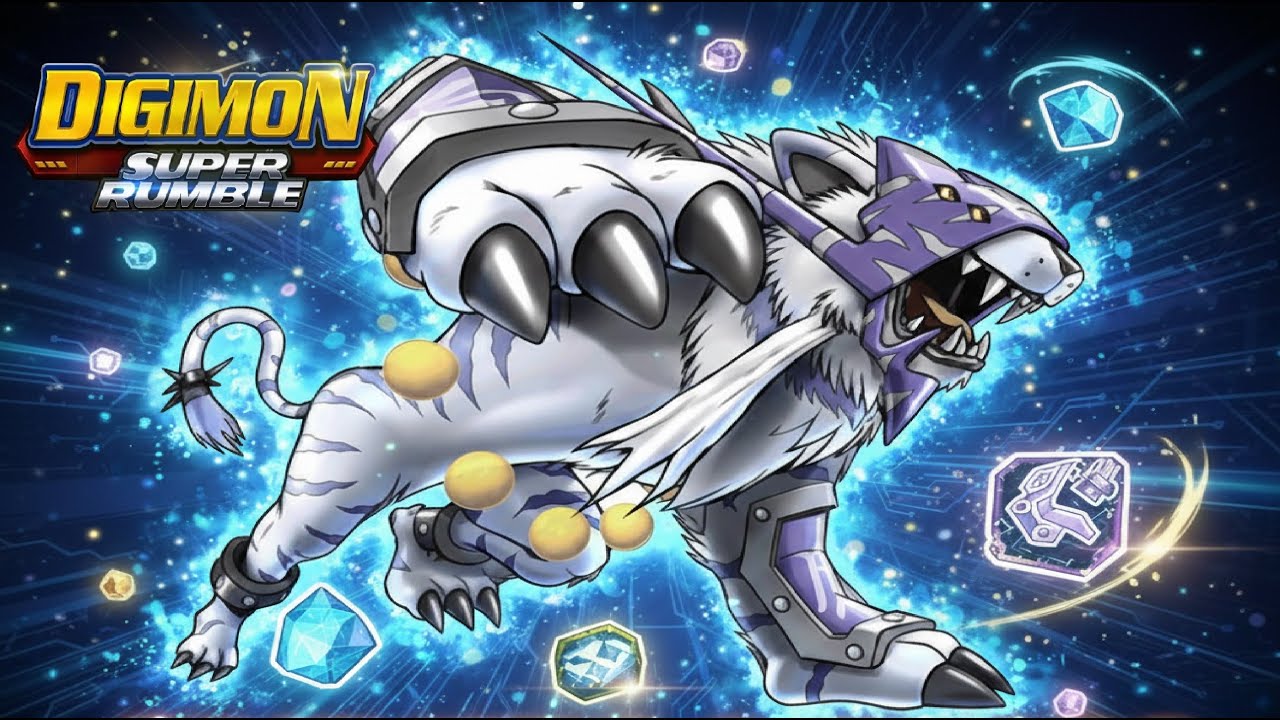 DROPANDO O ITEM DO BAIHUMON - DIGIMON SUPER RUMBLE