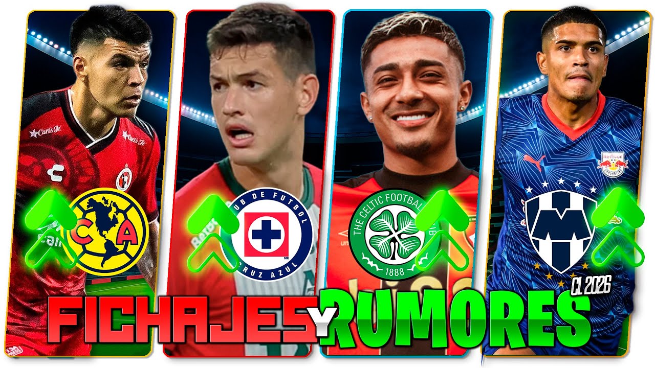 AMÉRICA TIENE NUEVO FICHAJE | BRASILEÑO DE LUJO A MONTERREY | RUMORES Y FICHAJES CLAUSURA 2026