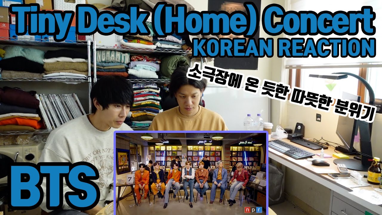 BTS: Tiny Desk (Home) Concert REACTION [ENG/JAP/KOR]