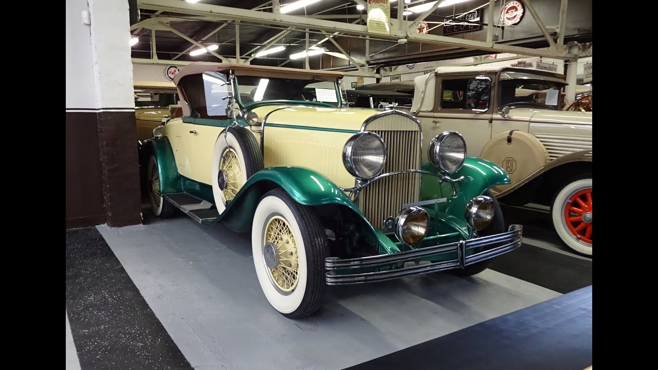 1929 Chrysler Series 75 @ The Klairmont Kollections on My Car Story with Lou Costabile