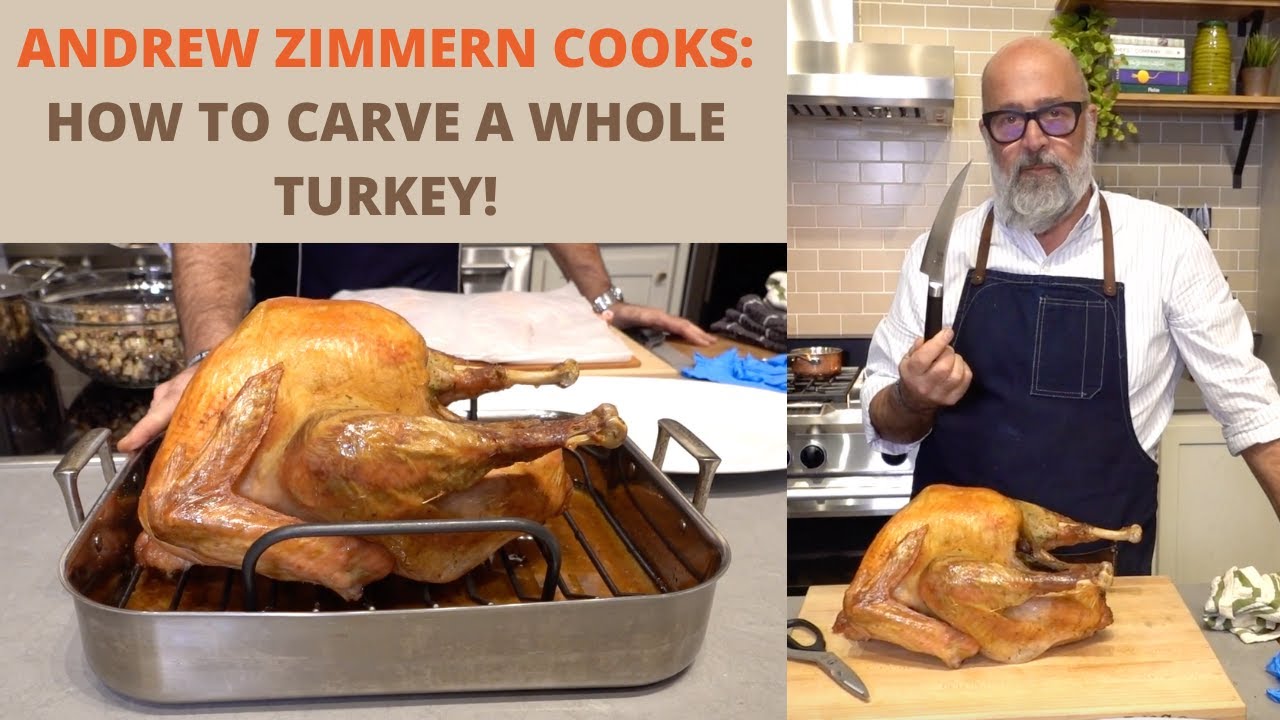 Andrew Zimmern Cooks: How to Carve a Whole Turkey and Boneless Stuffed Turkey Breast