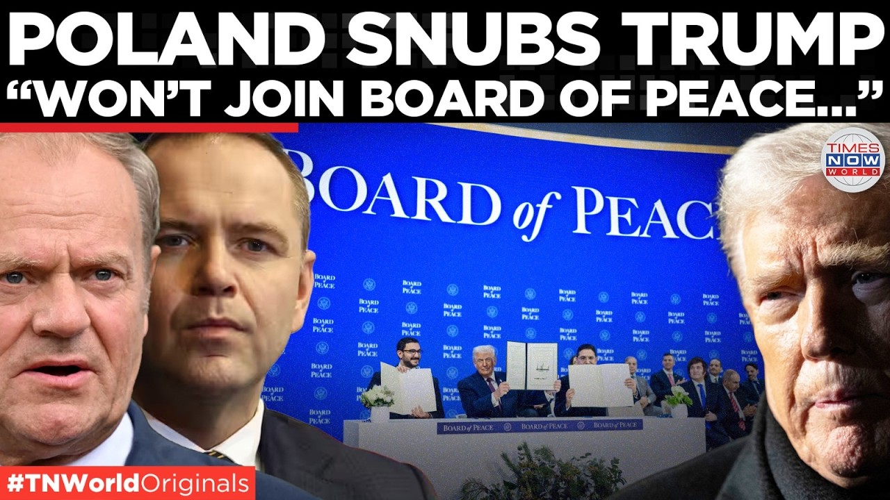 POLAND REJECTS TRUMP: Tusk Blocks Peace Council Entry Amid Political Firestorm | World News