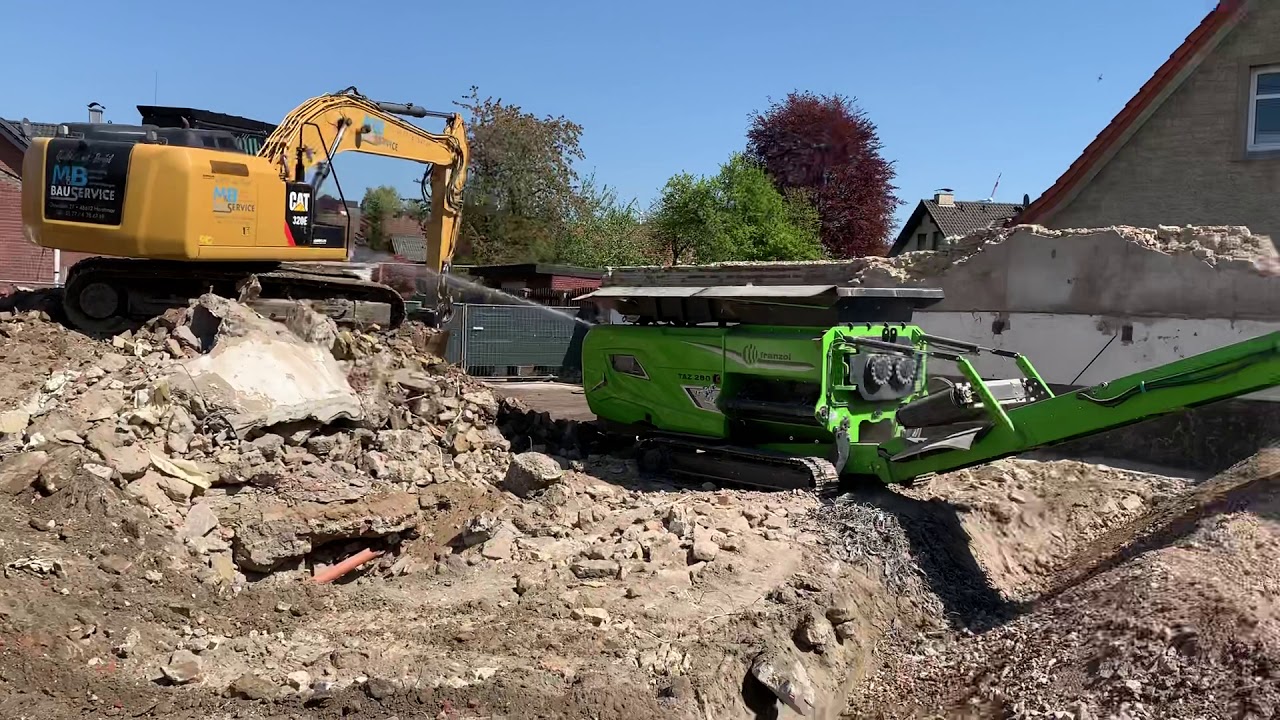 Franzoi TAZ280 bauschuttschredder