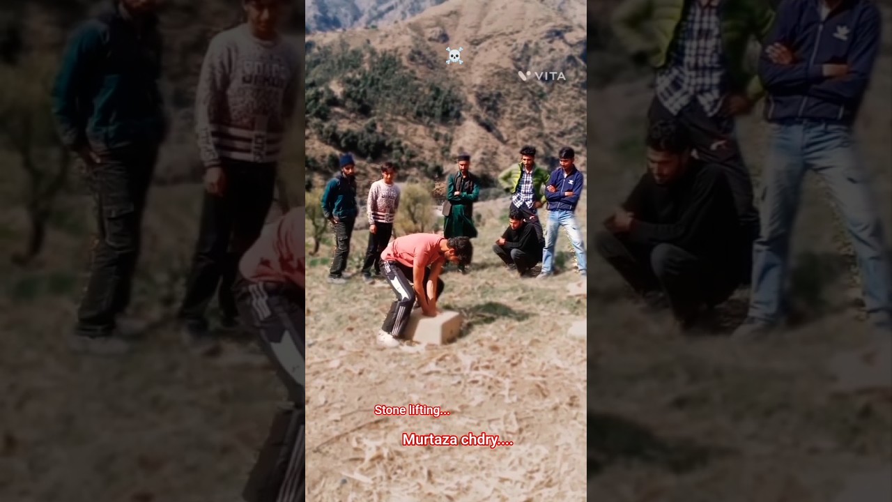 stone lifting murtaza chdry#short#viral#reel#hindisong