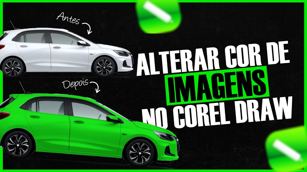 Como alterar cor de imagens no Corel Draw